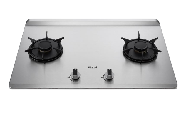 RB-L2700S 檯面式彩焱不銹鋼雙口爐